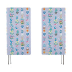 Two Hobonichi Techo 2025 Weeks diaries side by side displaying lavender fairy tale cover art