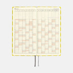 Hobonichi Techo 2025 Weeks - yuge fabric farm: Fish Scale Crest