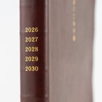 Hobonichi Techo 2026 A5 5-Year Book - Large Hobonichi 5-Year Techo Japanese Book 2026-2030
