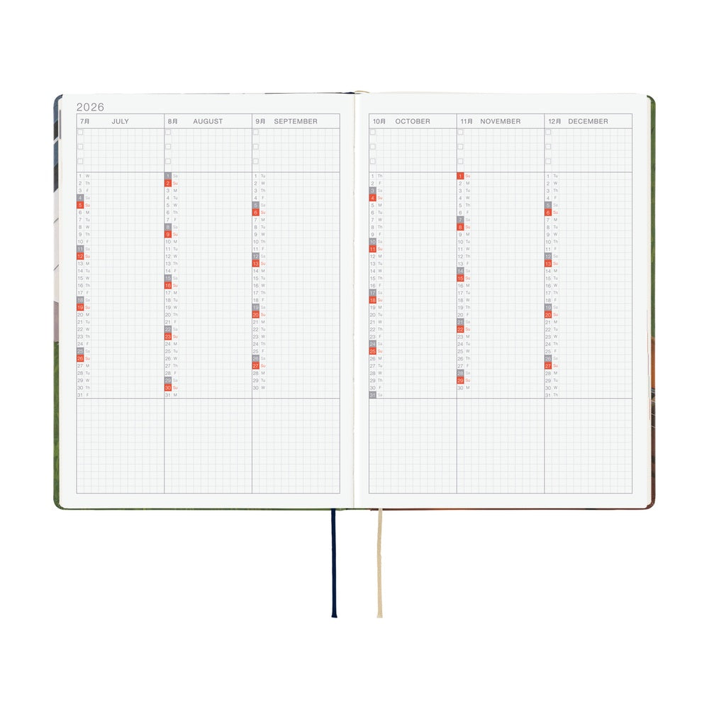 Hobonichi Techo 2026 A5 HON ENG - Hiroko Kubota: Waiting on the Chord