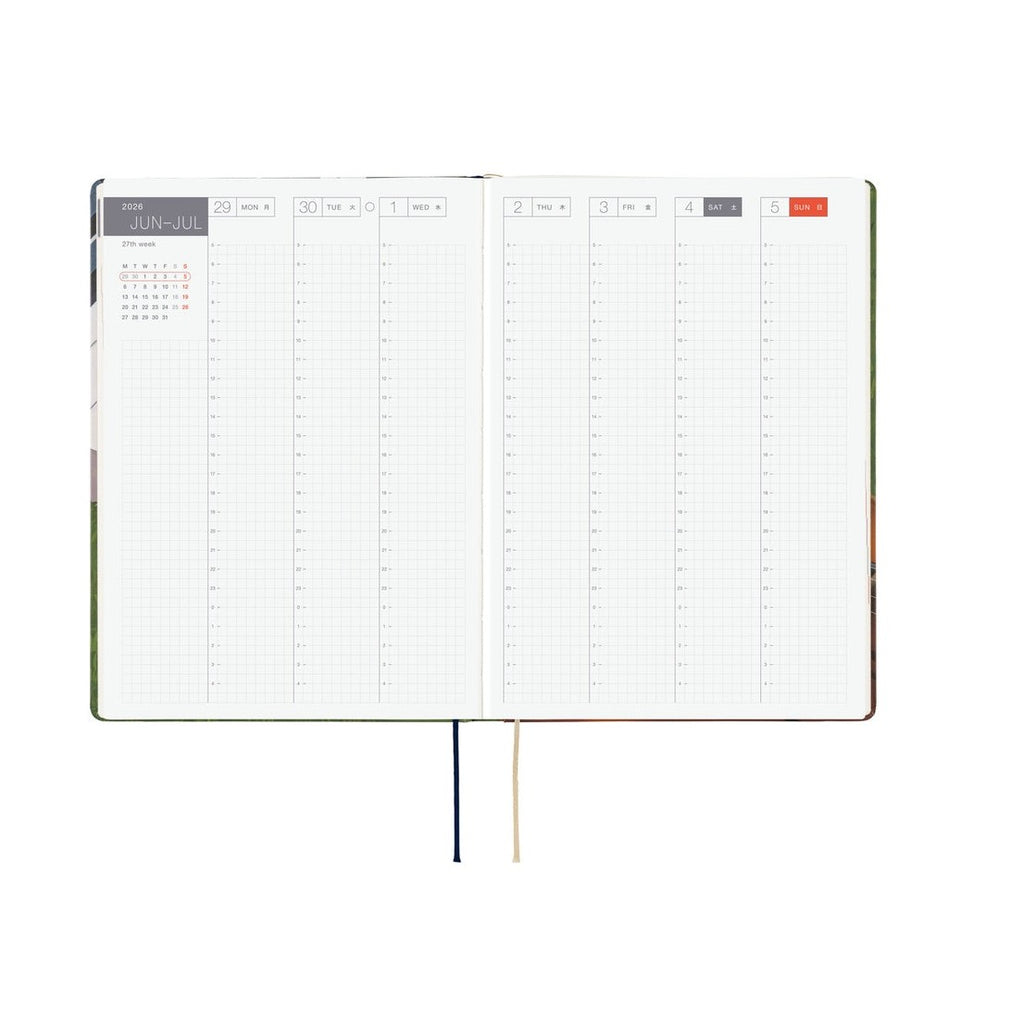 Hobonichi Techo 2026 A5 HON ENG - Hiroko Kubota: Waiting on the Chord