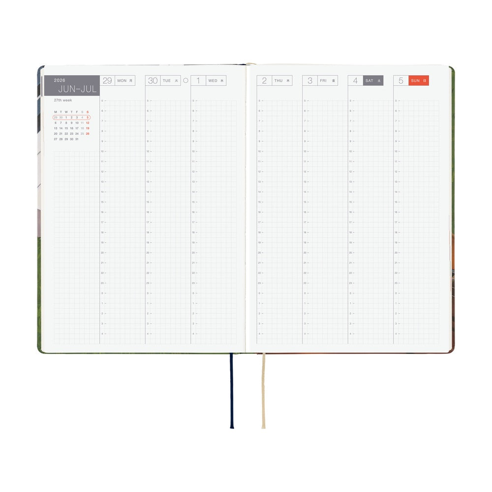 Hobonichi Techo 2026 A5 HON ENG - Hiroko Kubota: Waiting on the Chord