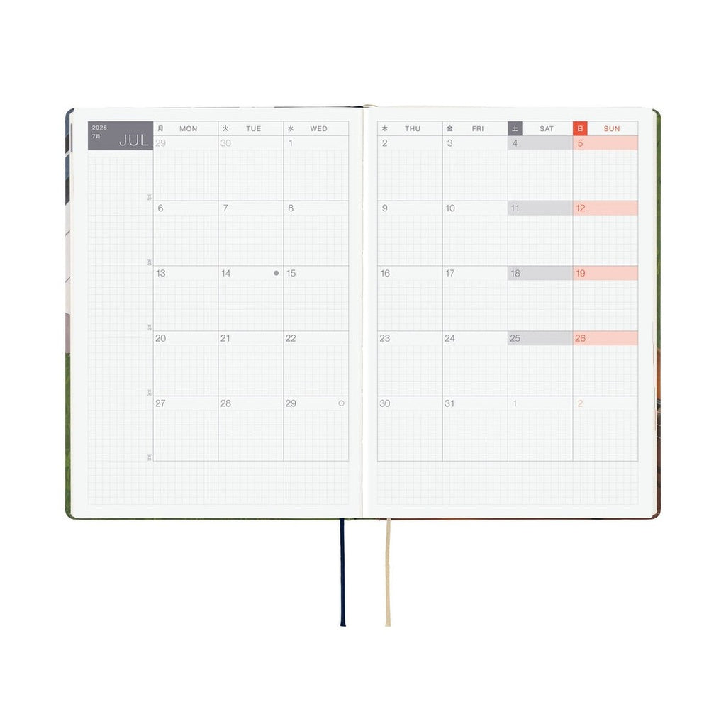 Hobonichi Techo 2026 A5 HON ENG - Hiroko Kubota: Waiting on the Chord