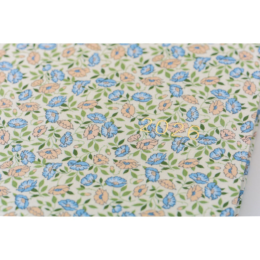 Hobonichi Techo 2026 A5 HON ENG - Liberty Fabrics: Sasha Kiora