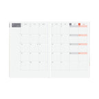 Hobonichi Techo 2026 A5 HON ENG - Paper Series: Black Gingham