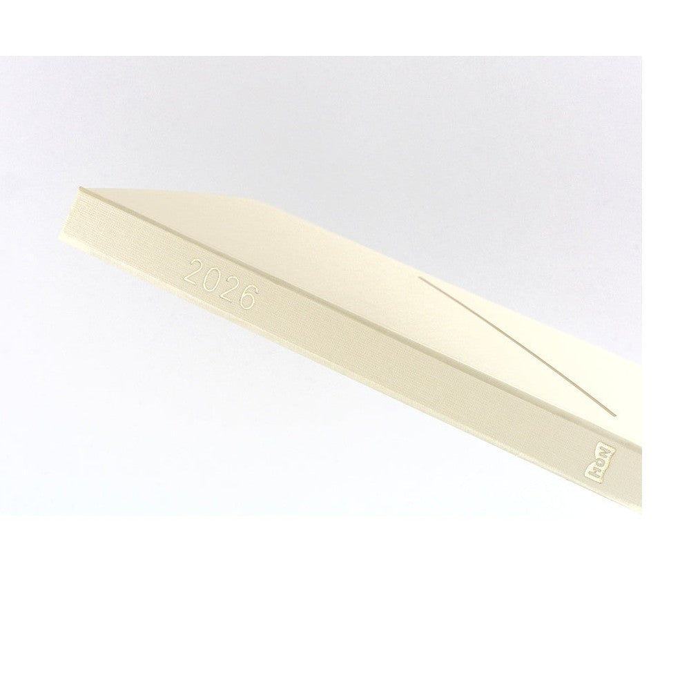 Hobonichi Techo 2026 A5 HON ENG - Slash Ivory