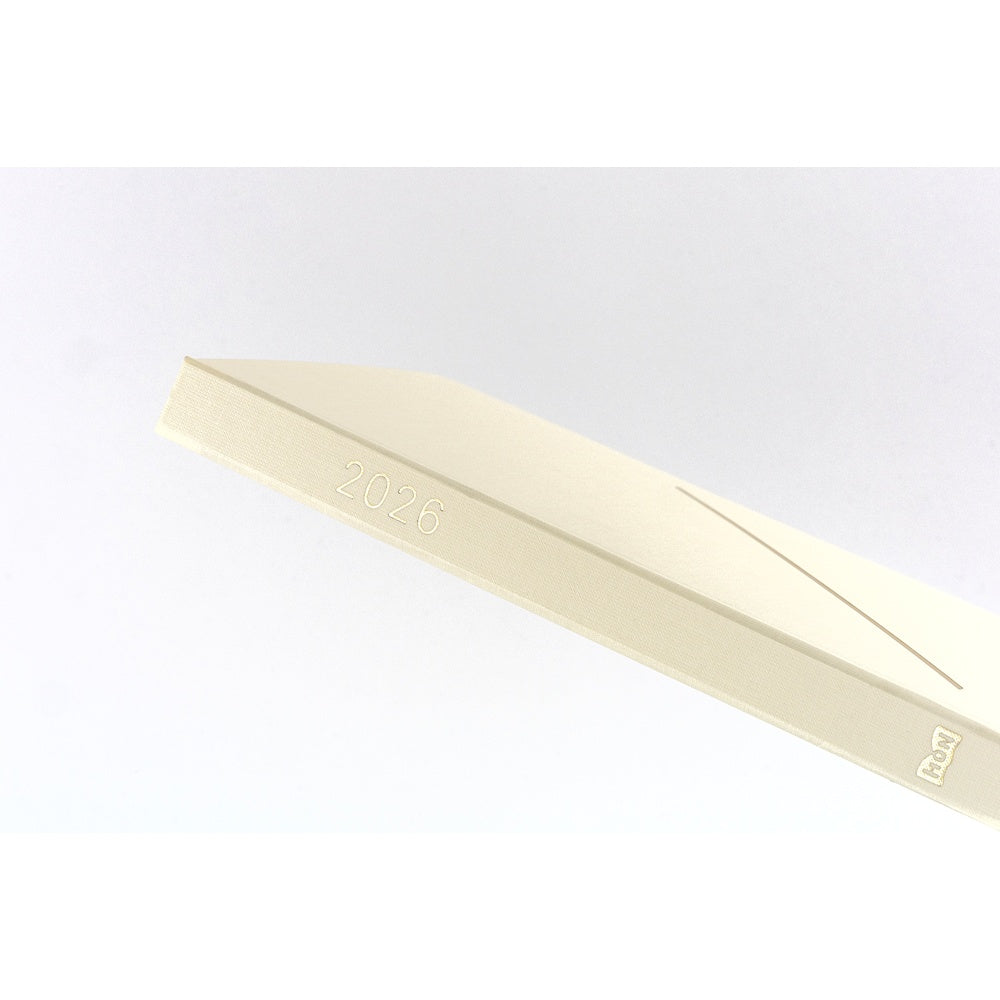 Hobonichi Techo 2026 A5 HON ENG - Slash Ivory