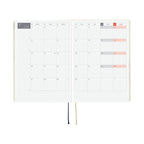 Hobonichi Techo 2026 A5 HON ENG - Slash Ivory