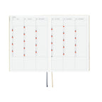 Hobonichi Techo 2026 A5 HON ENG - Slash Ivory