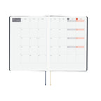 July 2026 monthly calendar page in Hobonichi Techo A5 planner with English day labels and color-coded weekends