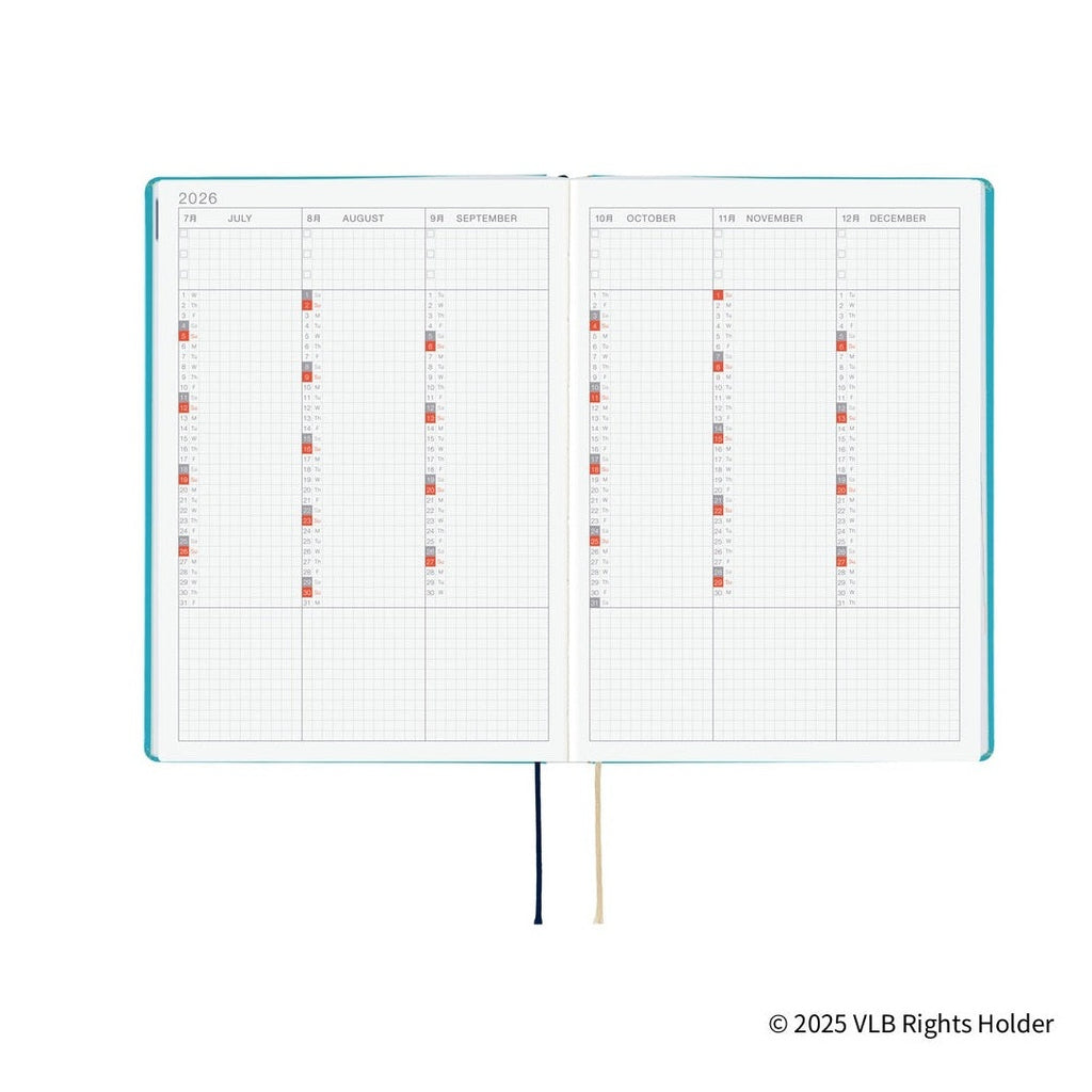 Hobonichi Techo 2026 A5 HON ENG - Virginia Lee Burton: The Little House
