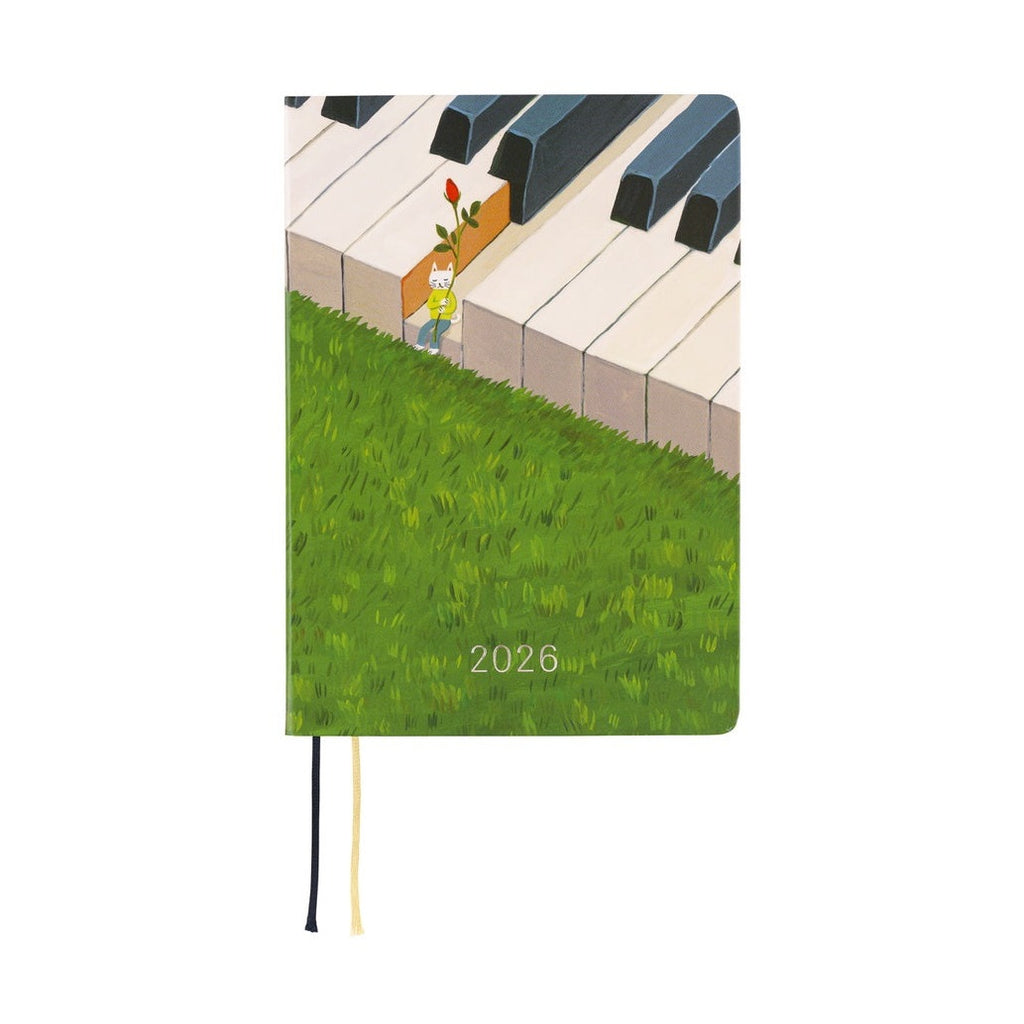 Hobonichi Techo 2026 A6 HON ENG - Hiroko Kubota: Waiting on the Chord