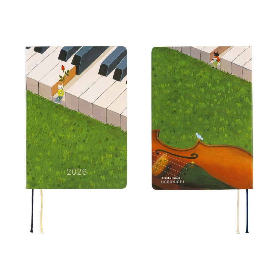 Hobonichi Techo 2026 A6 HON ENG - Hiroko Kubota: Waiting on the Chord