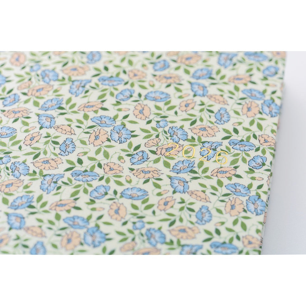 Hobonichi Techo 2026 A6 HON ENG - Liberty Fabrics: Sasha Kiora