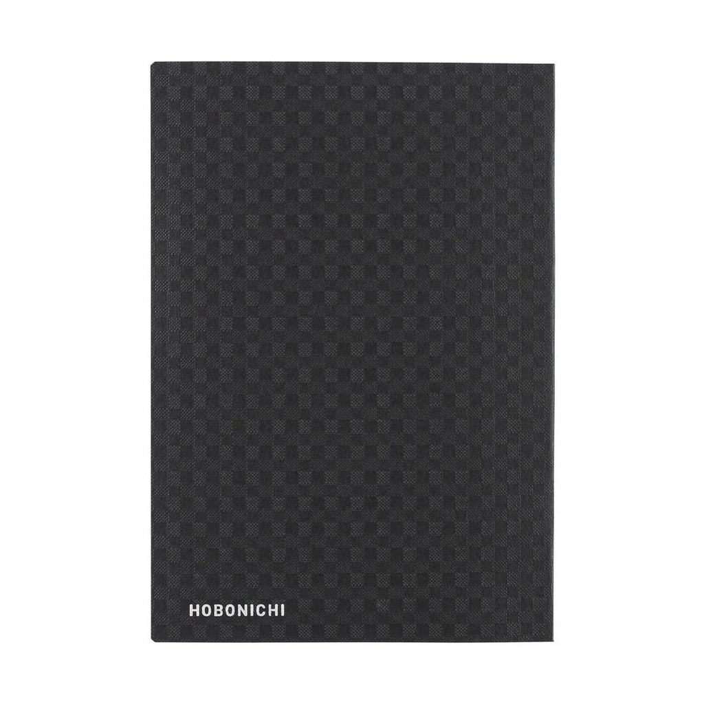 Hobonichi Techo 2026 A6 HON ENG - Paper Series: Black Gingham