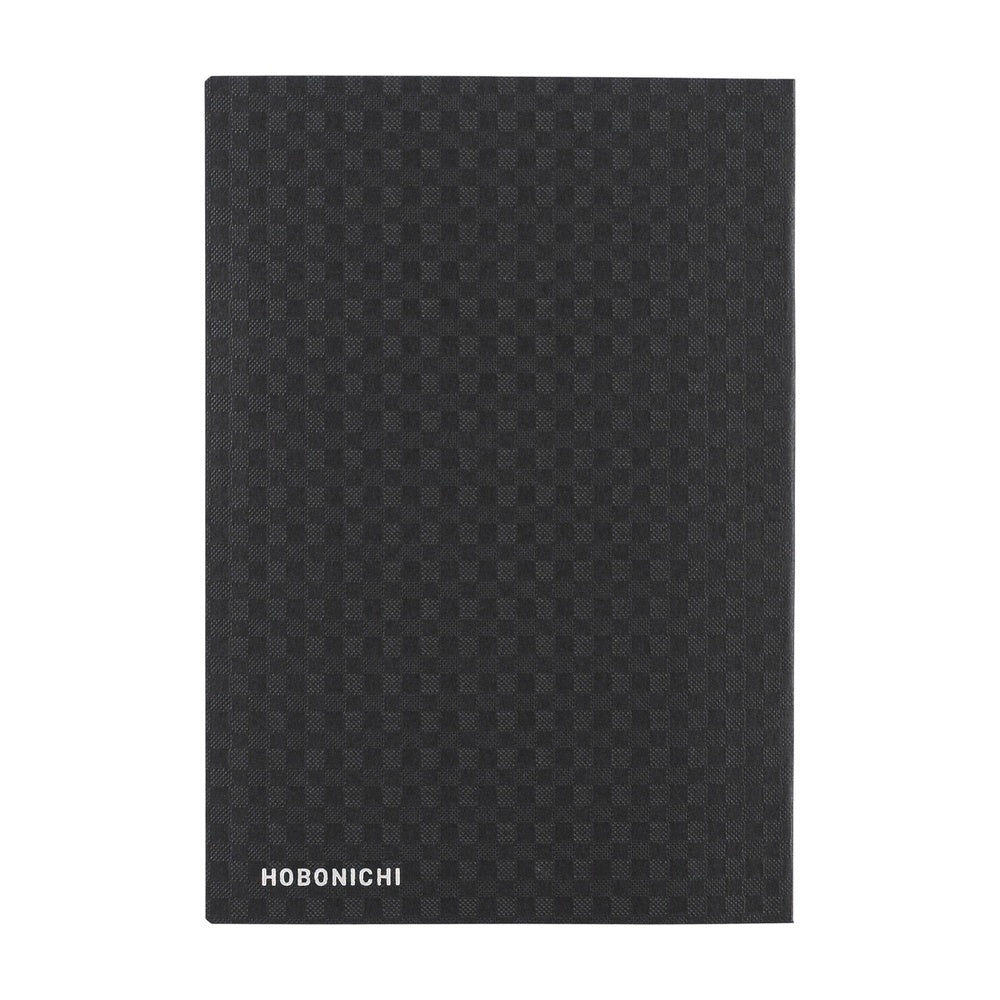Hobonichi Techo 2026 A6 HON ENG - Paper Series: Black Gingham