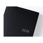 Hobonichi Techo 2026 A6 HON ENG - Paper Series: Black Gingham