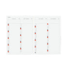 Hobonichi Techo 2026 A6 HON ENG - Paper Series: Black Gingham