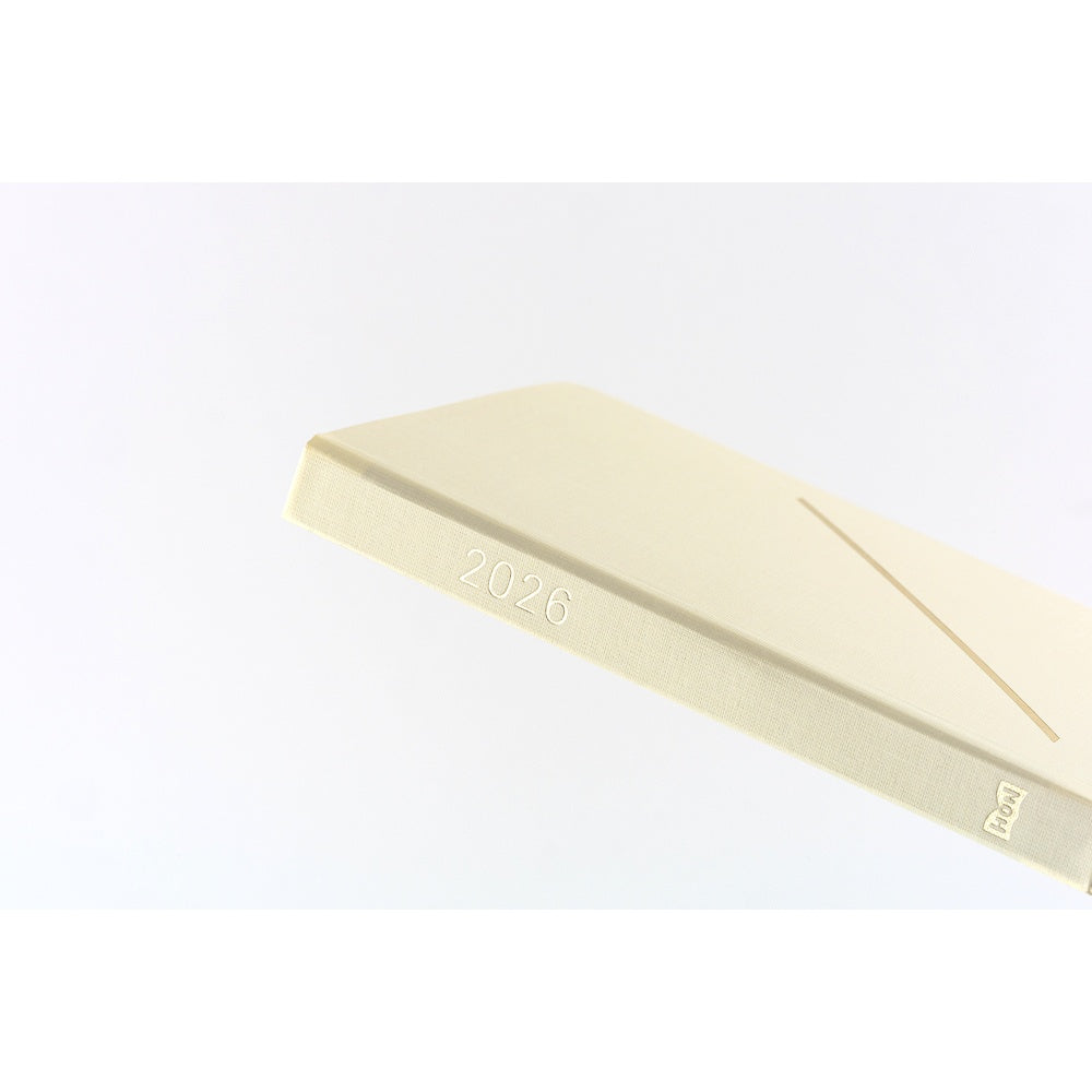 Hobonichi Techo 2026 A6 HON ENG - Slash Ivory
