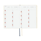 Hobonichi Techo 2026 A6 HON ENG - Slash Ivory