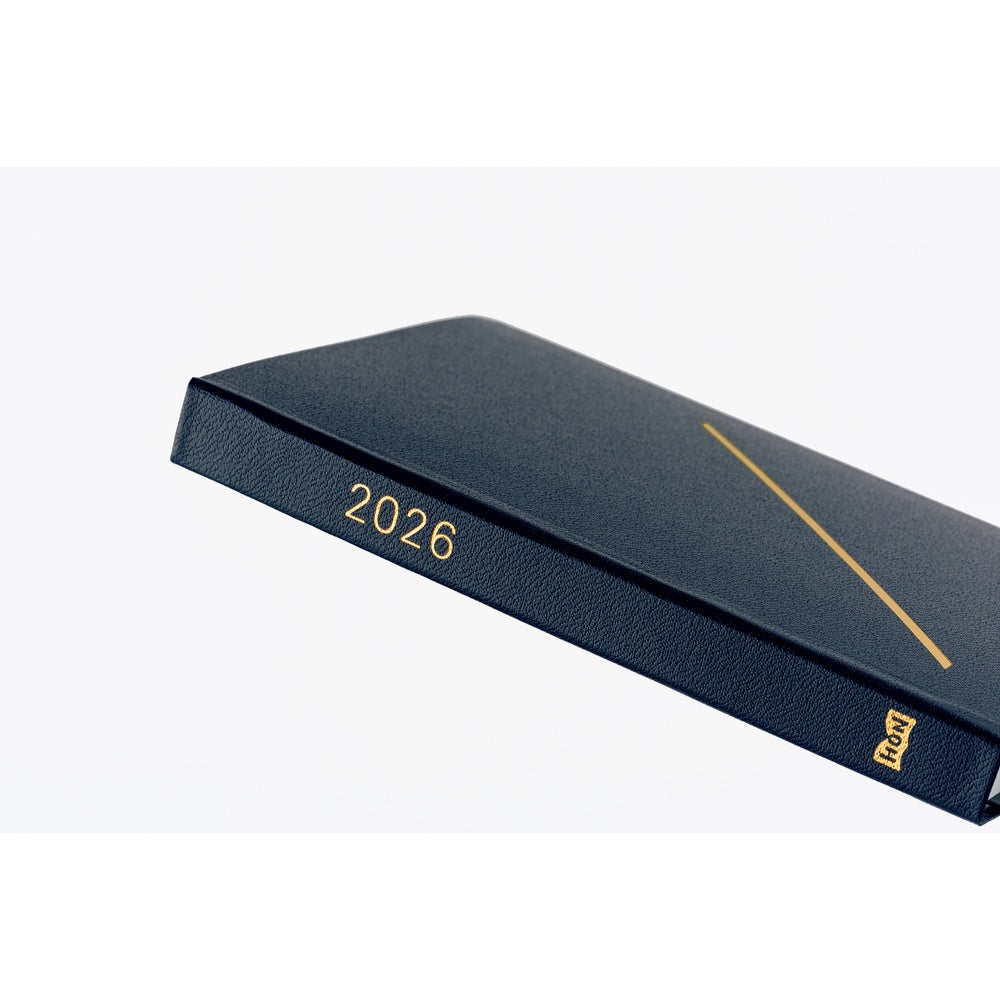 Hobonichi Techo 2026 A6 HON ENG - Slash Navy