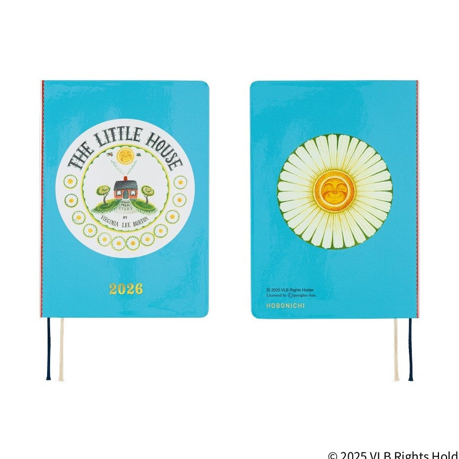 Hobonichi Techo 2026 A6 HON ENG - Virginia Lee Burton: The Little House