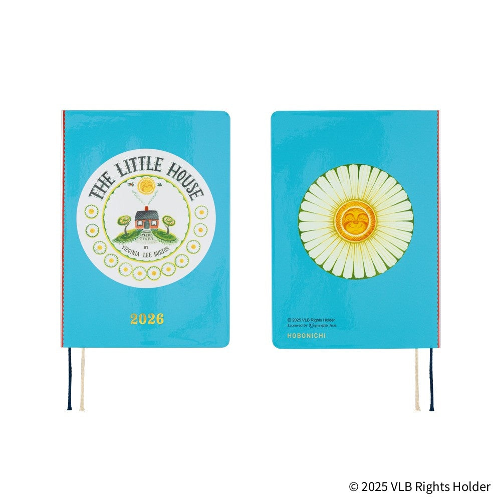 Hobonichi Techo 2026 A6 HON ENG - Virginia Lee Burton: The Little House