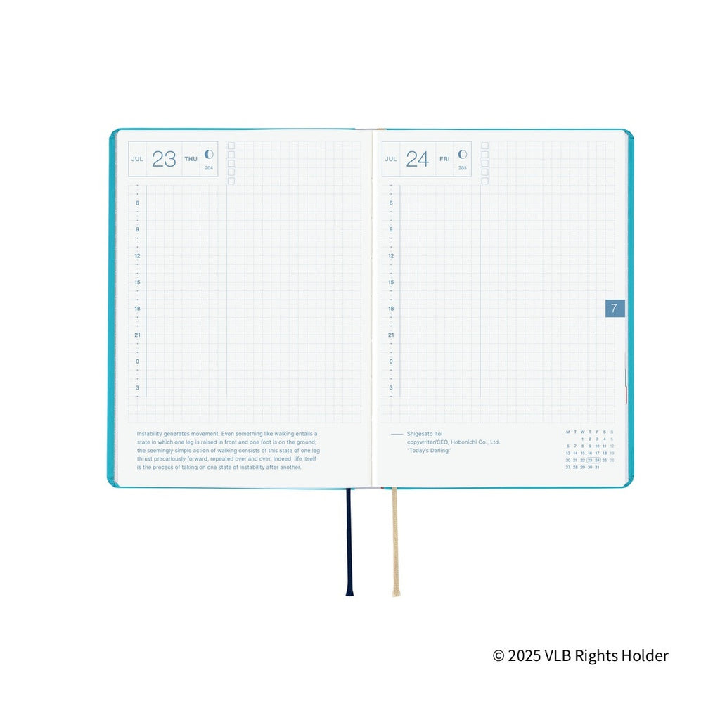 Hobonichi Techo 2026 A6 HON ENG - Virginia Lee Burton: The Little House