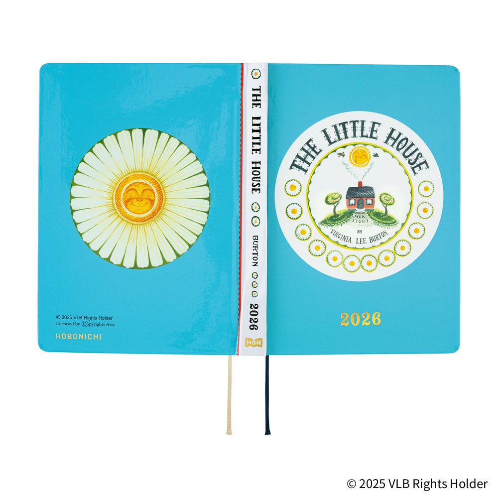 Hobonichi Techo 2026 A6 HON ENG - Virginia Lee Burton: The Little House