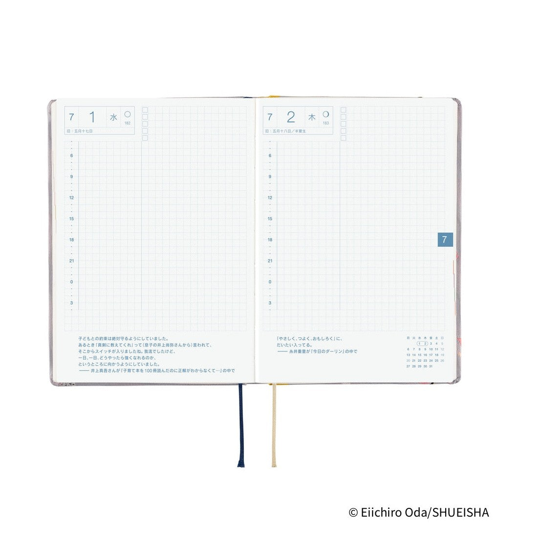 Hobonichi Techo 2026 A6 HON JPN - ONE PIECE magazine: Hiriluk’s Cherry Blossoms