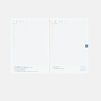 Hobonichi Techo 2026 Cousin Japanese daily layout showing July 1-2 Monday-start calendar with blue grid