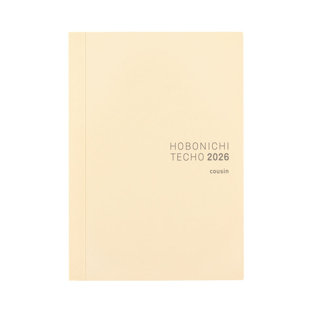 Hobonichi Techo 2026 Cousin Book - A5 size/Daily/Jan start/Mon start - Japanese