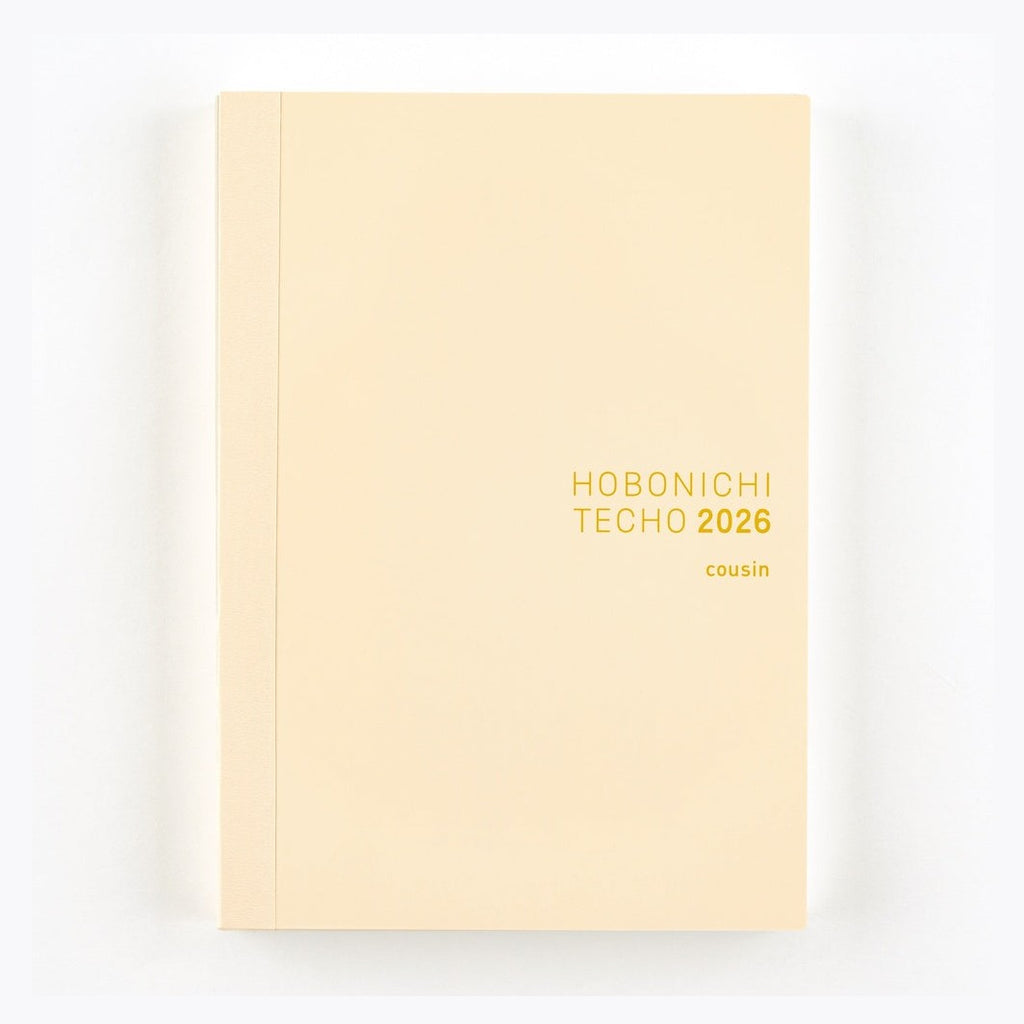 Hobonichi Techo 2026 Cousin Book - A5 size/Daily/Jan start/Mon start - English