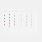Hobonichi Techo 2026 Cousin Book - A5 size/Daily/Jan start/Mon start - English