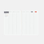 Hobonichi Techo 2026 Cousin Book - A5 size/Daily/Jan start/Mon start - English