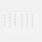 Hobonichi Techo 2026 Japanese Cousin Book A5 size/Daily/Apr start/Mon start