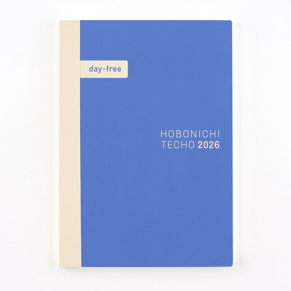 Hobonichi Techo 2026 Japanese Day-Free Book A5 size/Monthly/Jan start/Mon start