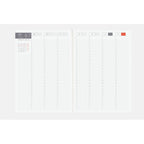Hobonichi Techo 2026 Japanese Day-Free Book A5 size/Monthly/Jan start/Mon start