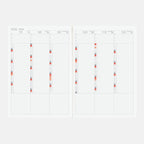 Hobonichi Techo 2026 Japanese Day-Free Book A5 size/Monthly/Jan start/Mon start