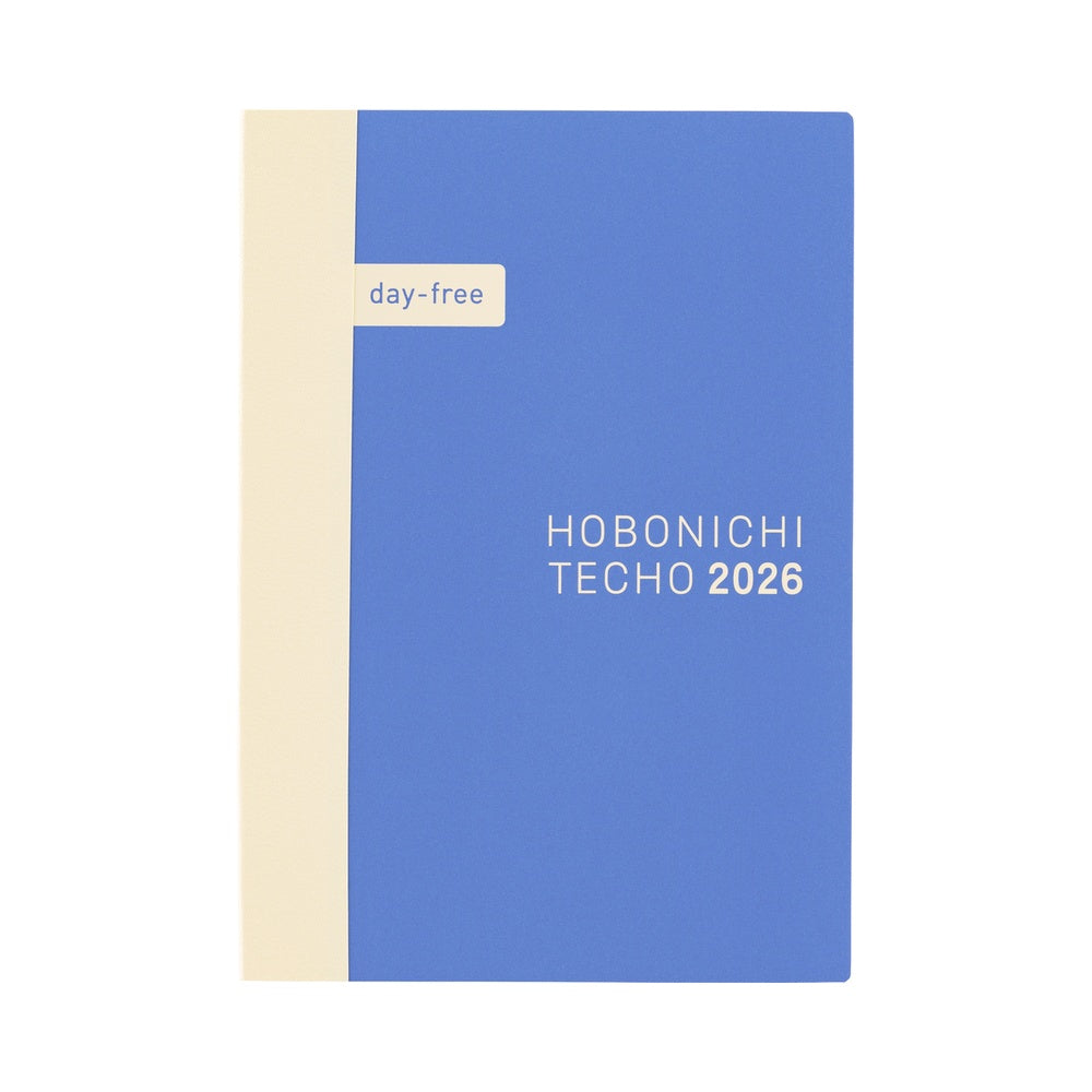 Hobonichi Techo 2026 Japanese Day-Free Book A6 size/Monthly/Jan start/Mon start