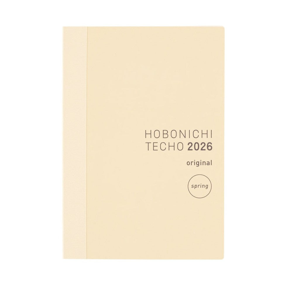 Hobonichi Techo 2026 Japanese Original Book A6 size/Daily/Apr start/Mon start