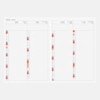 Hobonichi Techo 2026 Original Avec Book 2 JPN/A6/Jul Start/Mon Start/6-Month