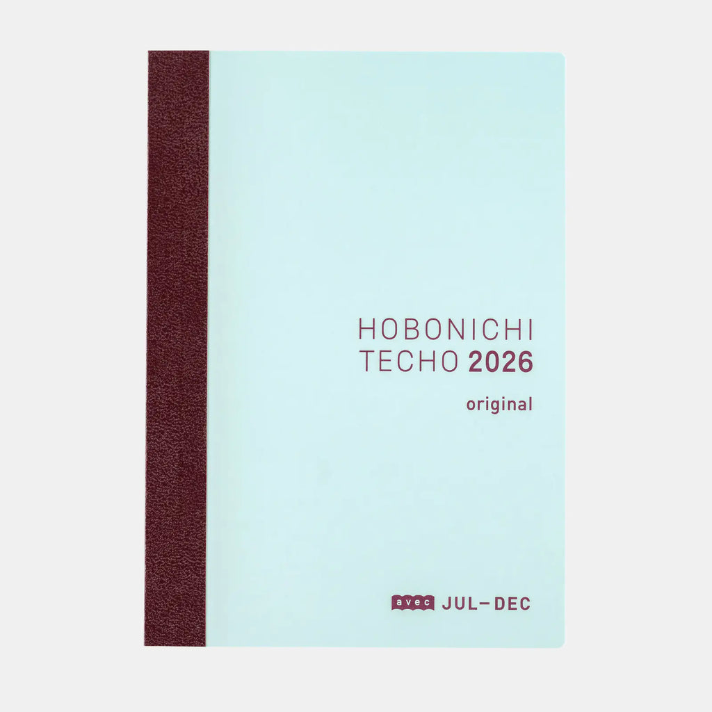 Hobonichi Techo 2026 Original Avec Book 2 [JPN/A6/Jul Start/Mon Start/6-Month]
