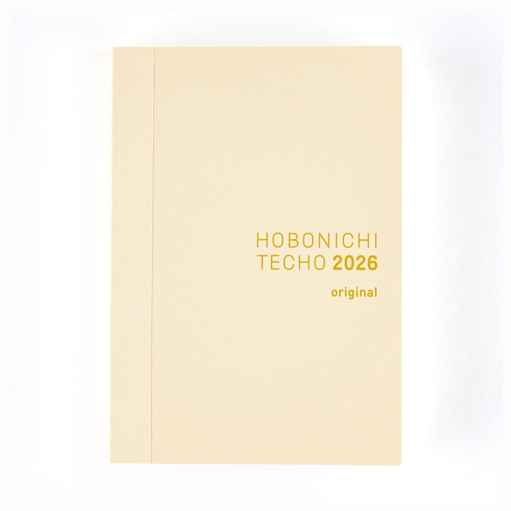 Hobonichi Techo 2026 Original Book - A6 size/Daily/Jan start/Mon start - English