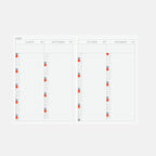 Hobonichi Techo 2026 Original Book - A6 size/Daily/Jan start/Mon start - English