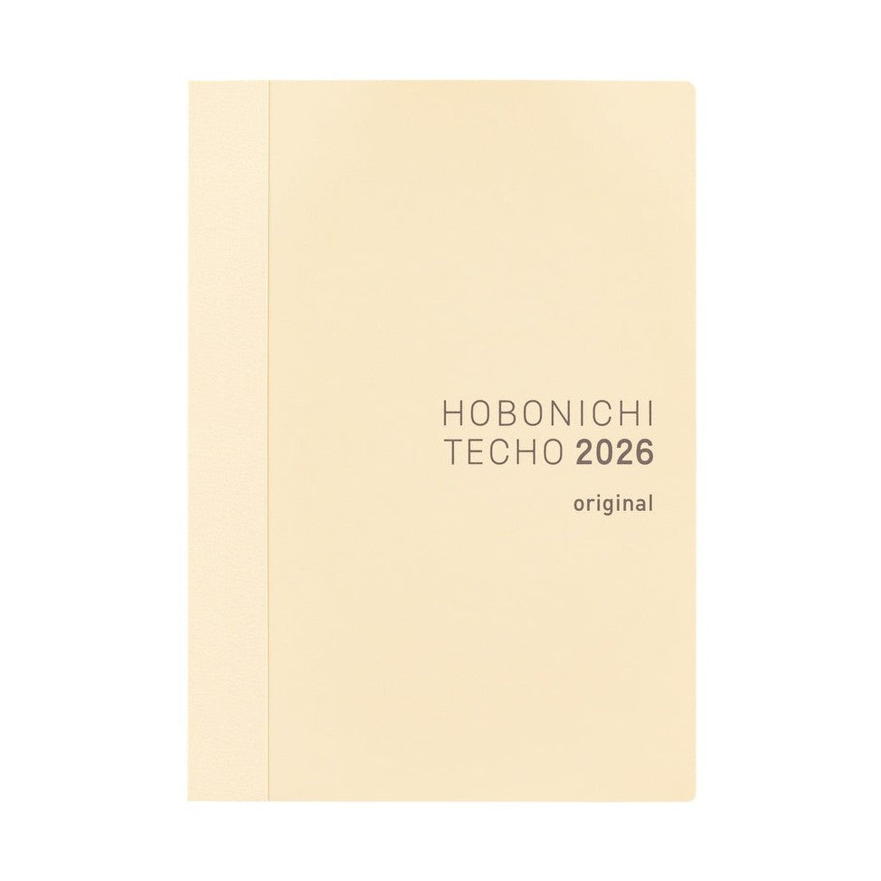 Hobonichi Techo 2026 Original Book - A6 size/Daily/Jan start/Mon start - Japanese