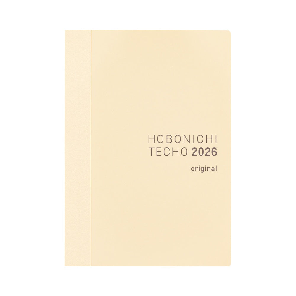 Hobonichi Techo 2026 Original Book - A6 size/Daily/Jan start/Mon start - Japanese