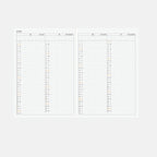 Hobonichi Techo 2026 Planner Book - A6 size/Daily/Jan start/Mon start - English