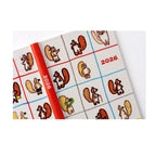 Hobonichi Techo 2026 Weeks ENG - 100%ORANGE: Squirrel’s Moving Day