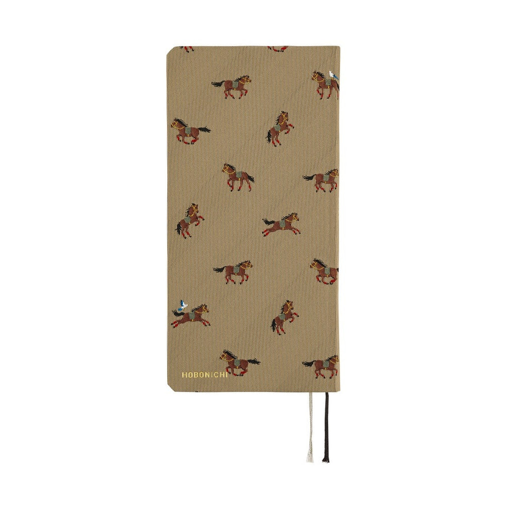 Hobonichi Techo 2026 Weeks ENG - Bow & Tie: Galloping Horses